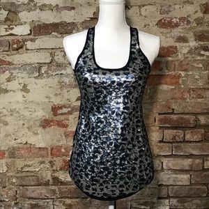 BCBG Maxazria Sequin tank